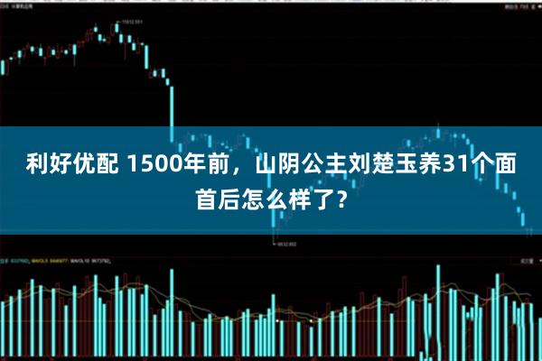 利好优配 1500年前，山阴公主刘楚玉养31个面首后怎么样了？
